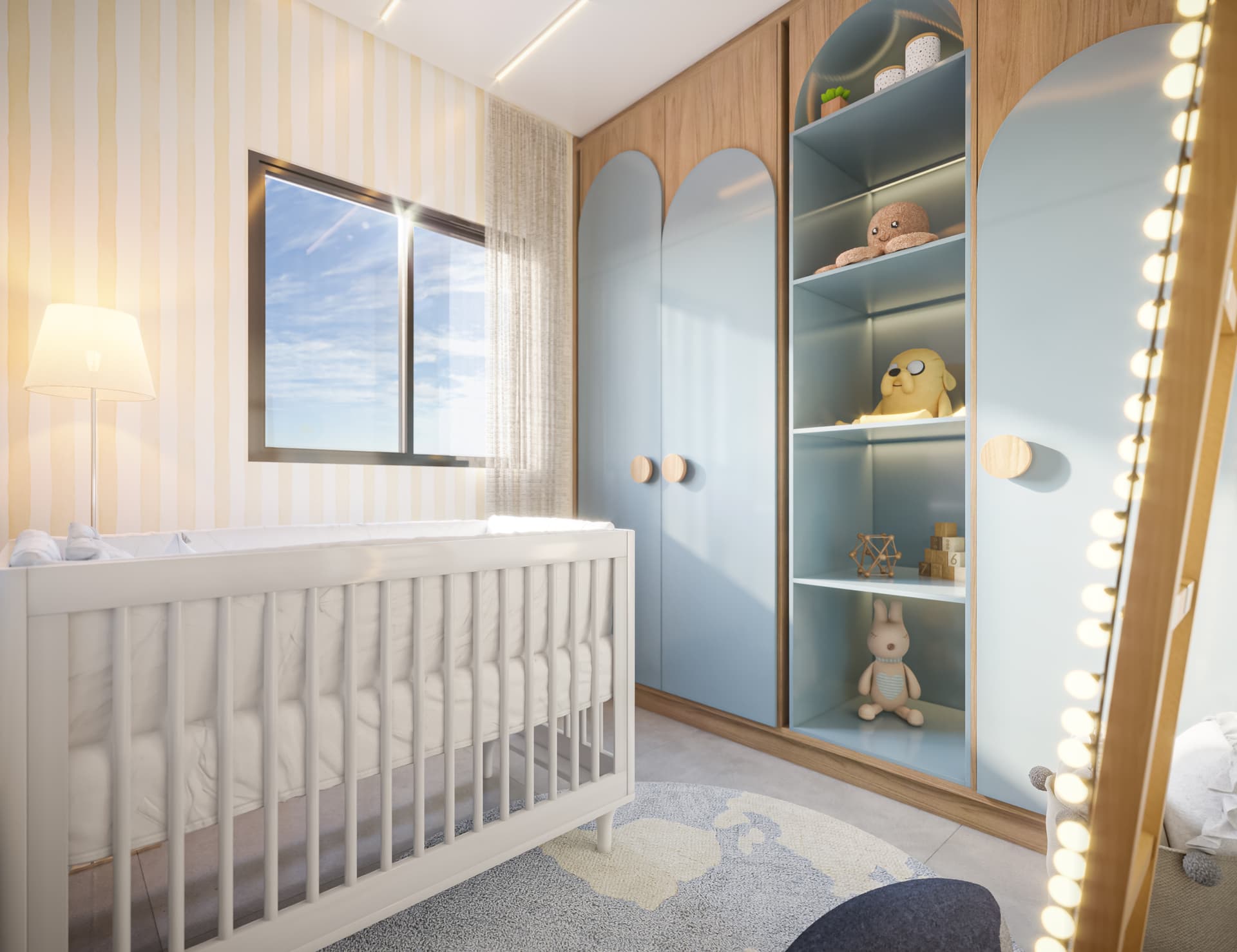 Quarto Bebê 3 Quartos